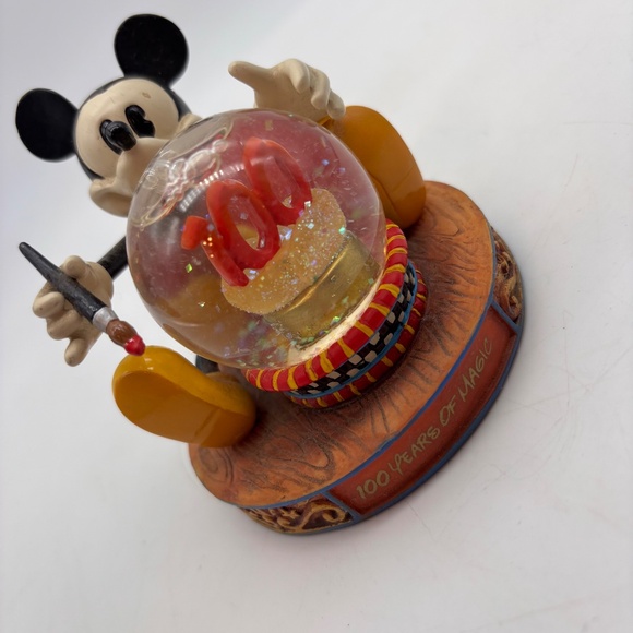 Disney Parks Mickey Mouse 100 Years of Magic Mini Water Snow Globe - Picture 9 of 12